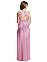 Rear View Thumbnail - Powder Pink Dessy Collection Junior Bridesmaid Dress JR539