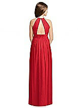Rear View Thumbnail - Parisian Red Dessy Collection Junior Bridesmaid Dress JR539