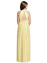 Rear View Thumbnail - Pale Yellow Dessy Collection Junior Bridesmaid Dress JR539
