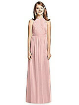 Front View Thumbnail - Rose - PANTONE Rose Quartz Dessy Collection Junior Bridesmaid Dress JR539