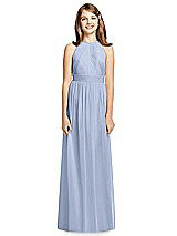 Front View Thumbnail - Sky Blue Dessy Collection Junior Bridesmaid Dress JR539