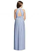 Rear View Thumbnail - Sky Blue Dessy Collection Junior Bridesmaid Dress JR539