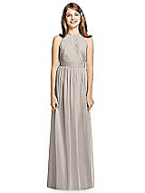 Front View Thumbnail - Taupe Dessy Collection Junior Bridesmaid Dress JR539