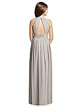Rear View Thumbnail - Taupe Dessy Collection Junior Bridesmaid Dress JR539