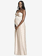Front View Thumbnail - Rose Gold Dessy Collection Maternity Bridesmaid Dress M430