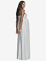 Rear View Thumbnail - Silver Dessy Collection Maternity Bridesmaid Dress M430