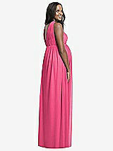Rear View Thumbnail - Forever Pink Dessy Collection Maternity Bridesmaid Dress M431