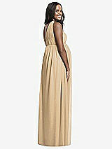 Rear View Thumbnail - Golden Dessy Collection Maternity Bridesmaid Dress M431