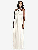 Front View Thumbnail - Ivory Dessy Collection Maternity Bridesmaid Dress M431