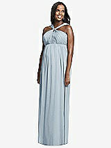 Front View Thumbnail - Mist Dessy Collection Maternity Bridesmaid Dress M431