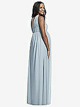 Rear View Thumbnail - Mist Dessy Collection Maternity Bridesmaid Dress M431