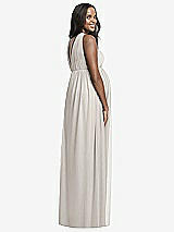 Rear View Thumbnail - Oyster Dessy Collection Maternity Bridesmaid Dress M431