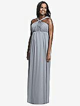 Front View Thumbnail - Platinum Dessy Collection Maternity Bridesmaid Dress M431