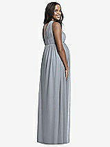 Rear View Thumbnail - Platinum Dessy Collection Maternity Bridesmaid Dress M431