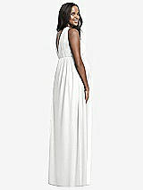 Rear View Thumbnail - White Dessy Collection Maternity Bridesmaid Dress M431