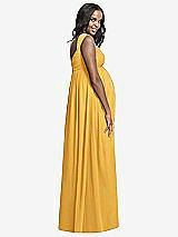 Rear View Thumbnail - NYC Yellow Dessy Collection Maternity Bridesmaid Dress M433