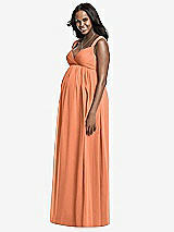 Front View Thumbnail - Sweet Melon Dessy Collection Maternity Bridesmaid Dress M433