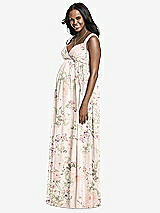 Front View Thumbnail - Blush Garden Dessy Collection Maternity Bridesmaid Dress M433