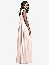 Rear View Thumbnail - Blush Dessy Collection Maternity Bridesmaid Dress M433