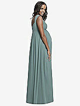 Rear View Thumbnail - Icelandic Dessy Collection Maternity Bridesmaid Dress M433