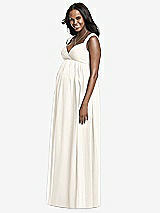 Front View Thumbnail - Ivory Dessy Collection Maternity Bridesmaid Dress M433