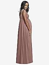 Rear View Thumbnail - Sienna Dessy Collection Maternity Bridesmaid Dress M433