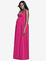Front View Thumbnail - Think Pink Dessy Collection Maternity Bridesmaid Dress M433
