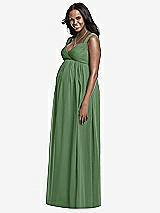 Front View Thumbnail - Vineyard Green Dessy Collection Maternity Bridesmaid Dress M433