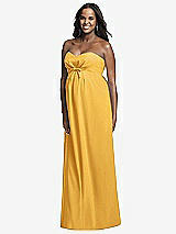 Front View Thumbnail - NYC Yellow Dessy Collection Maternity Bridesmaid Dress M434