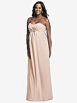 Front View Thumbnail - Cameo Dessy Collection Maternity Bridesmaid Dress M434