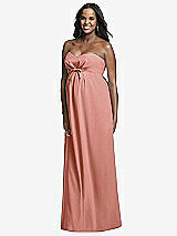 Front View Thumbnail - Desert Rose Dessy Collection Maternity Bridesmaid Dress M434