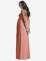 Rear View Thumbnail - Desert Rose Dessy Collection Maternity Bridesmaid Dress M434