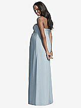 Rear View Thumbnail - Mist Dessy Collection Maternity Bridesmaid Dress M434