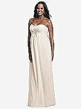 Front View Thumbnail - Oat Dessy Collection Maternity Bridesmaid Dress M434