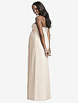 Rear View Thumbnail - Oat Dessy Collection Maternity Bridesmaid Dress M434