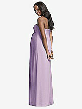 Rear View Thumbnail - Pale Purple Dessy Collection Maternity Bridesmaid Dress M434