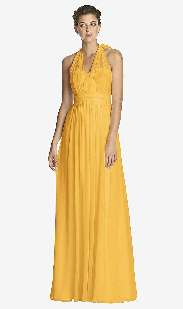 Front View - NYC Yellow After Six Bridesmaid Dress 6768