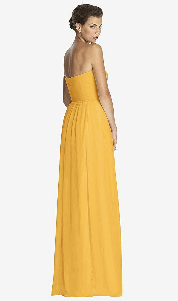 Back View - NYC Yellow After Six Bridesmaid Dress 6768