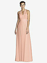 Front View Thumbnail - Pale Peach After Six Bridesmaid Dress 6768