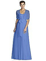 Alt View 3 Thumbnail - Classic Blue After Six Bridesmaid Dress 6768
