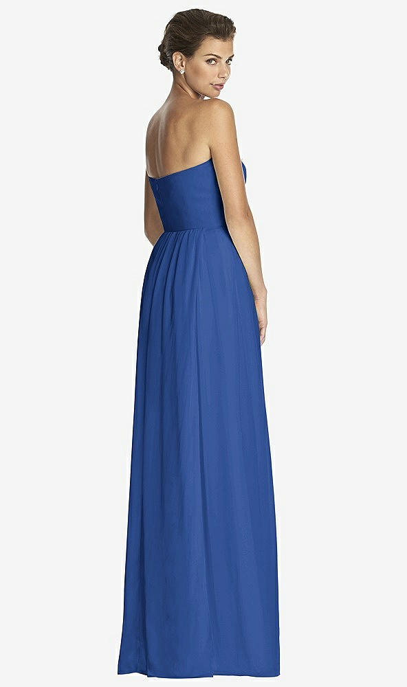 Back View - Classic Blue After Six Bridesmaid Dress 6768