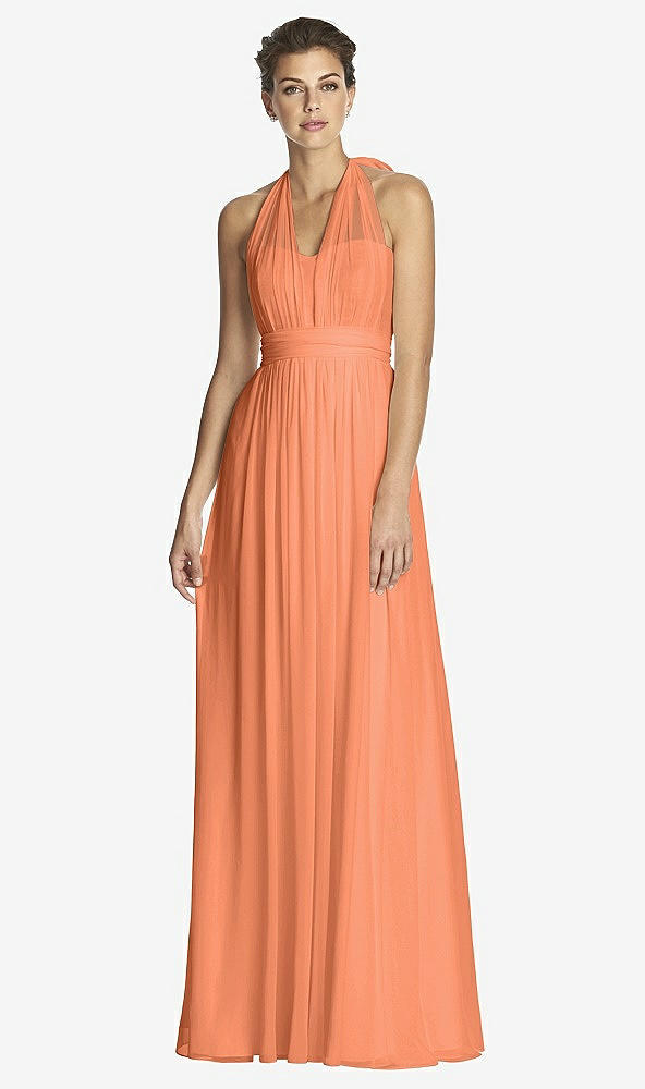 Front View - Sweet Melon After Six Bridesmaid Dress 6768