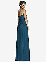 Rear View Thumbnail - Atlantic Blue After Six Bridesmaid Dress 6768