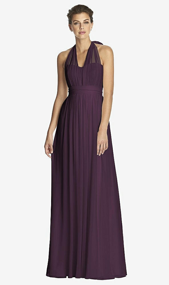 Front View - Aubergine After Six Bridesmaid Dress 6768