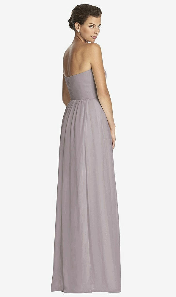 Back View - Cashmere Gray After Six Bridesmaid Dress 6768