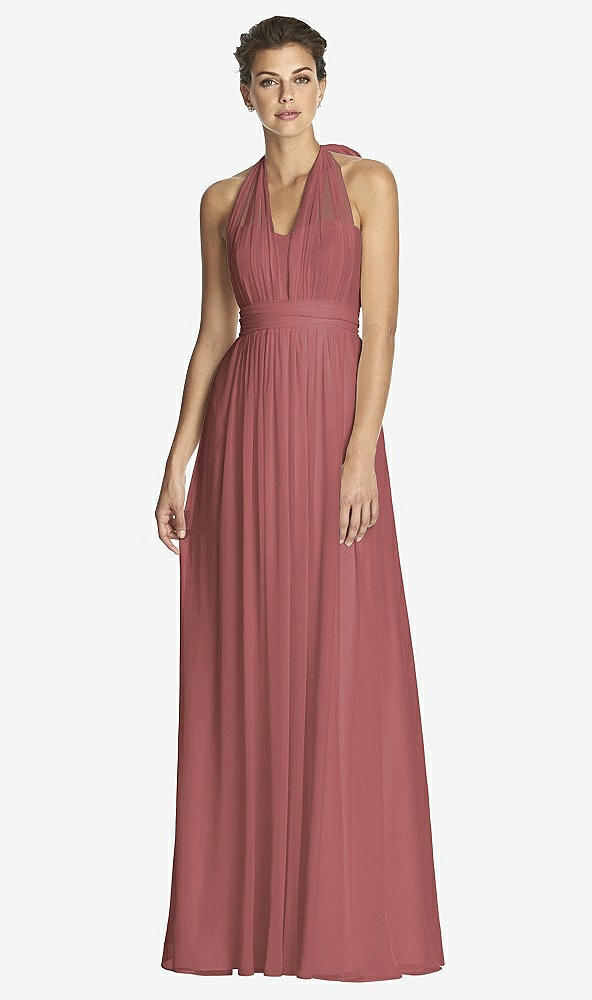Front View - English Rose After Six Bridesmaid Dress 6768