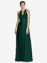 Front View Thumbnail - Evergreen After Six Bridesmaid Dress 6768