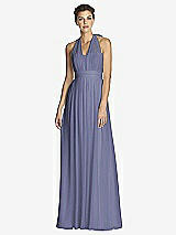 Front View Thumbnail - French Blue After Six Bridesmaid Dress 6768