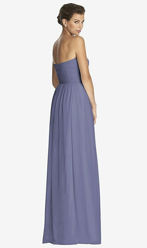 Back View - French Blue After Six Bridesmaid Dress 6768