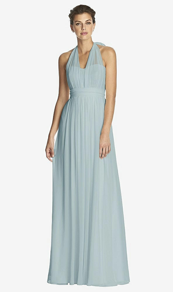 Front View - Morning Sky After Six Bridesmaid Dress 6768